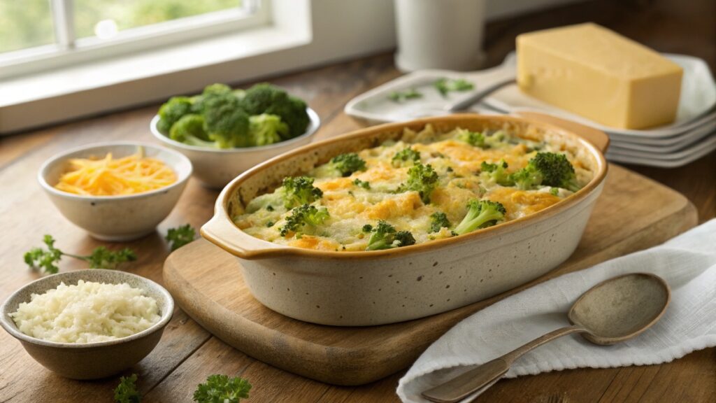 Broccoli Rice Casserole Recipe