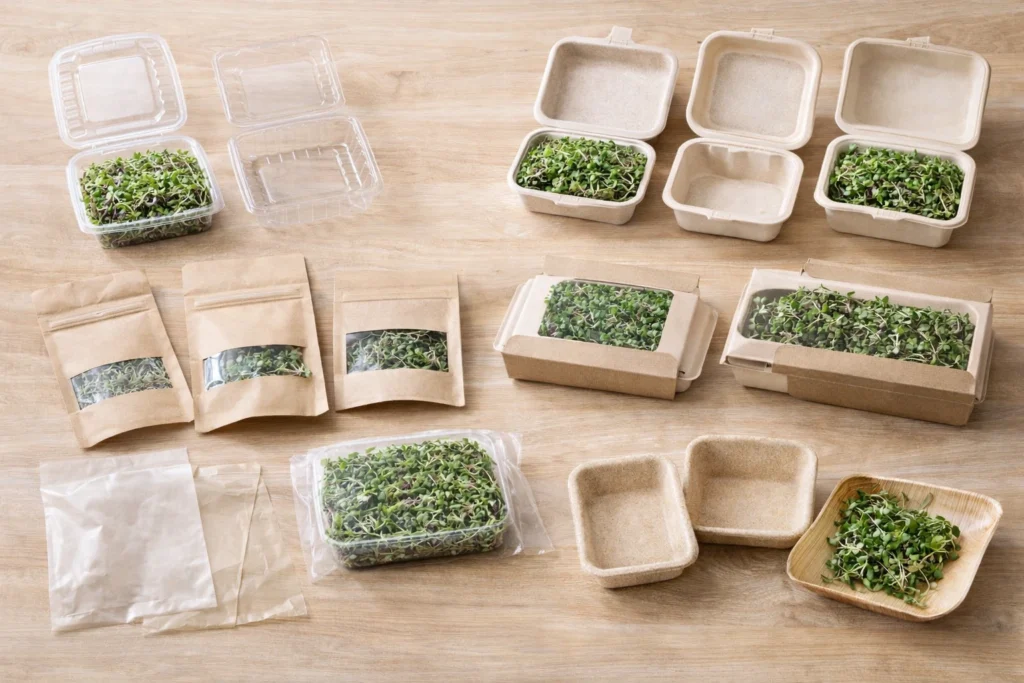 Compostable and Biodegradable Microgreens Packaging Ideas
