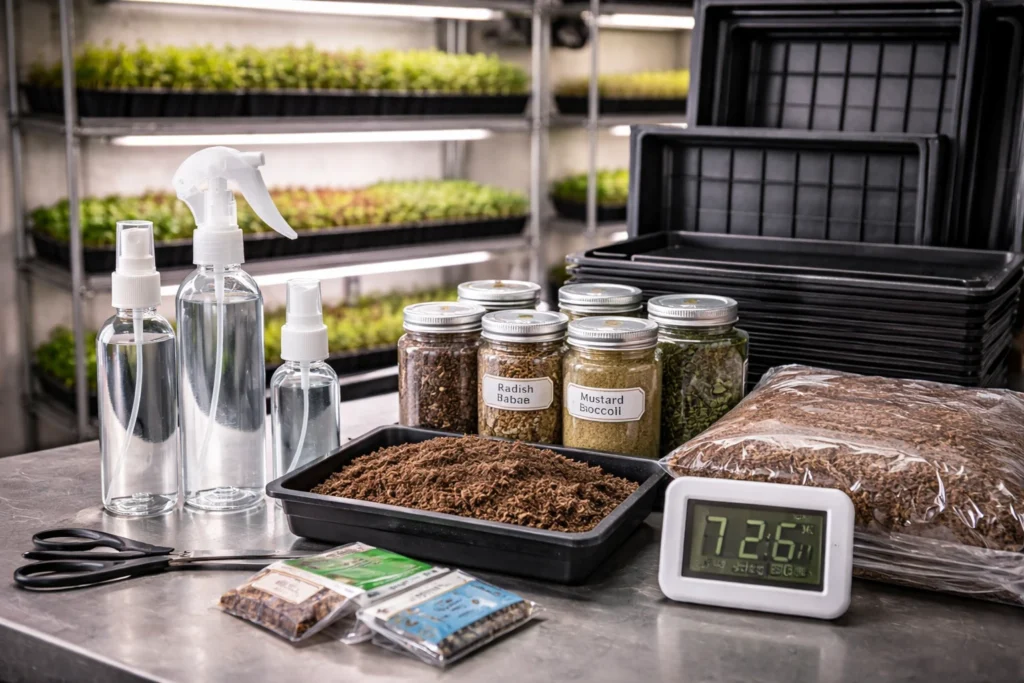 Microgreens Growing Kit