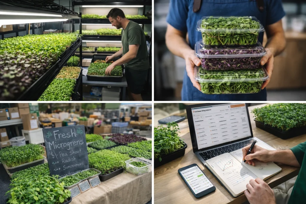 Best Microgreens Business Plan for Beginners