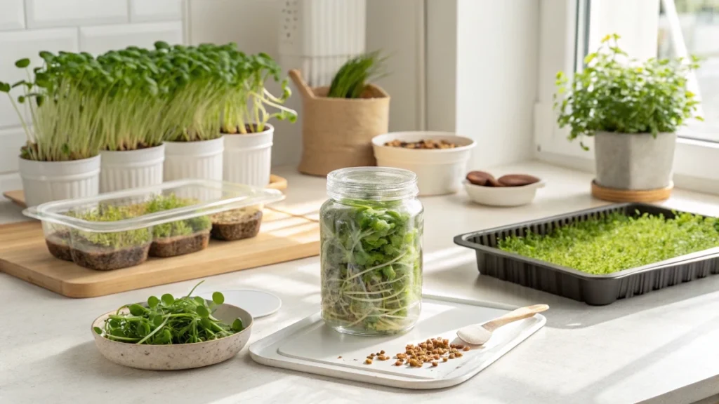 Containers for Microgreens: DIY Ideas with Everyday Household Items to Save Money