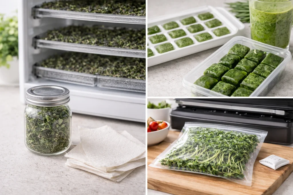 Long-term preservation beyond fresh