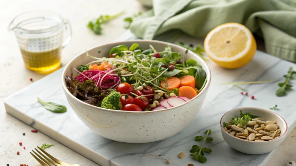 Micro Herbs Salads For Weight Loss