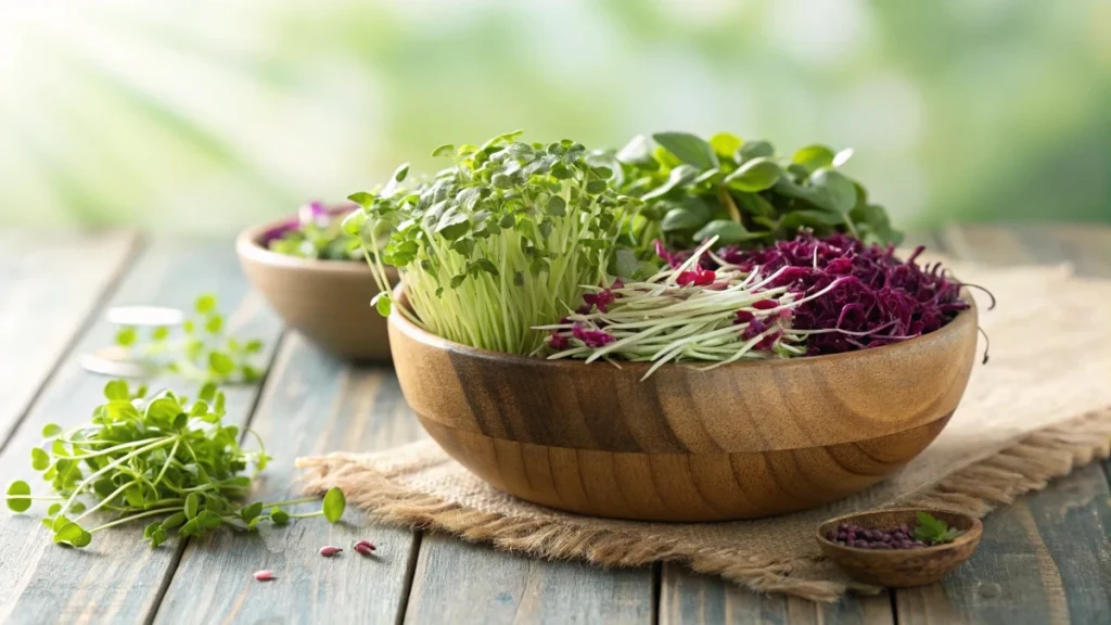 Vitamins in Microgreens