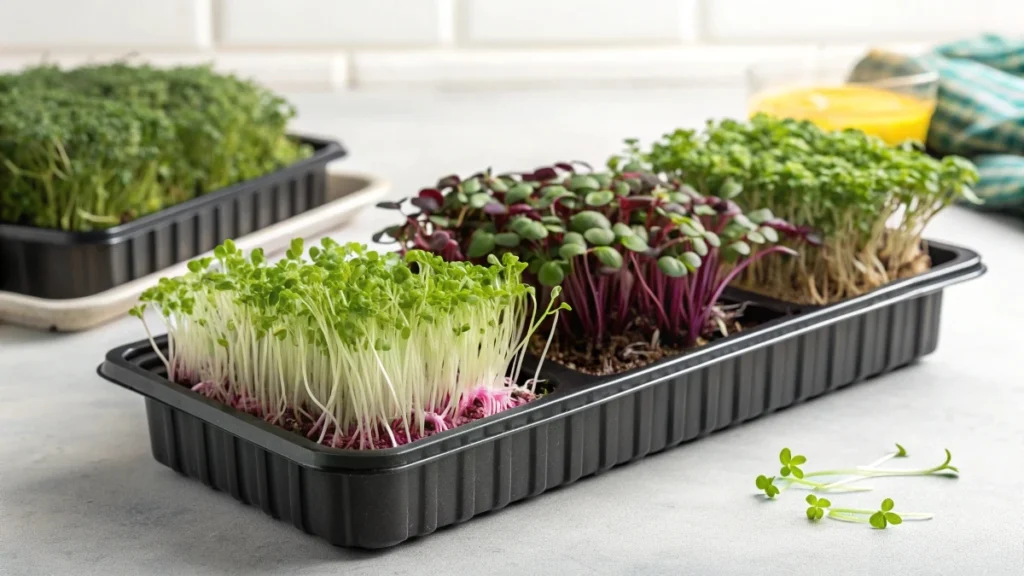 How to Grow Mixed Microgreens for Salads
