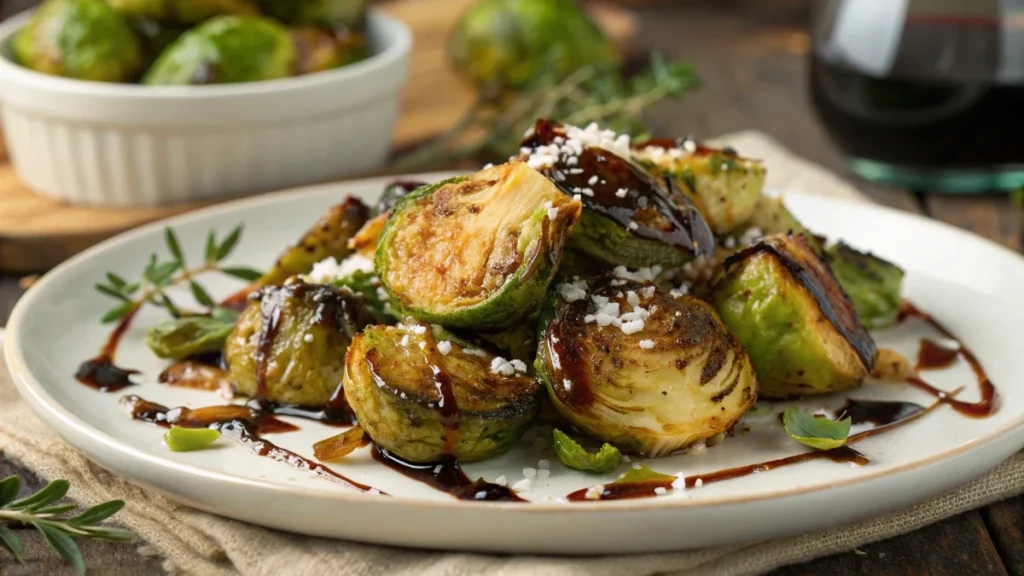 Brussel Sprouts With Parmesan