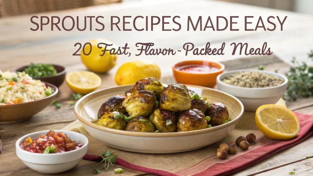 Sprouts Recipes Made Easy — 20 Fast, Flavor-Packed Meals