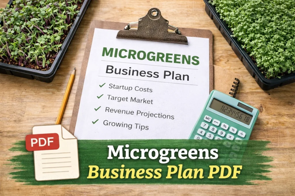 Microgreens Business Plan Pdf