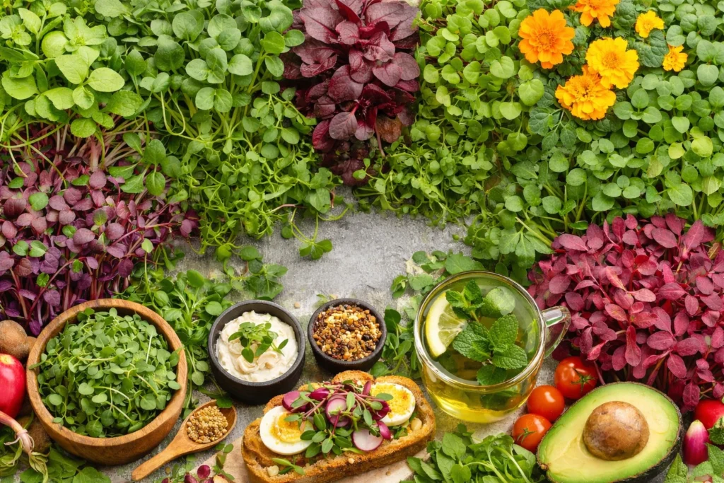 What is the healthiest microgreen to eat?