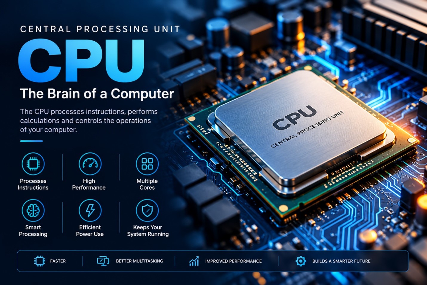Central Processing Unit (CPU): The Brain of a Computer