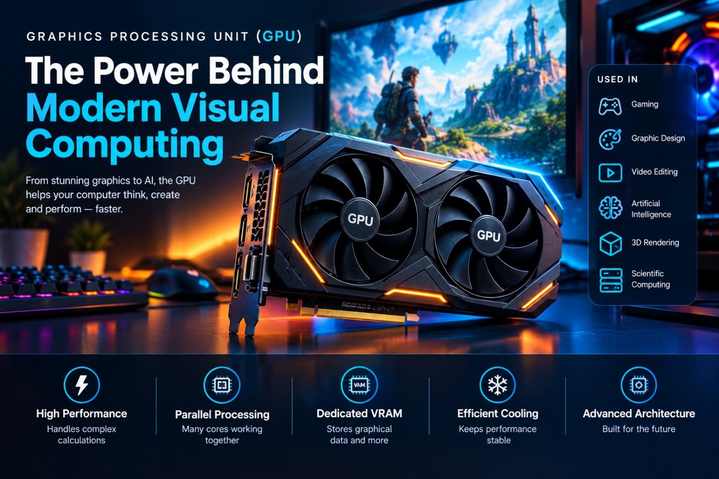 Graphics Processing Unit (GPU): The Power Behind Modern Visual Computing